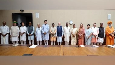 India News | BJP MPs Belonging to SC/ST Communities Met PM Modi over SC's Decision on Identifying Creamy Layer in SC/STs