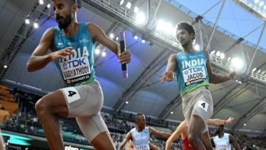 Sports News | Paris Olympics: Indian Men's, Women's 4x400 M Relay Teams Eliminated in Round One