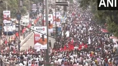 India News | West Bengal: Sea of People Join Final Journey of Former CM Buddhadeb Bhattacharjee