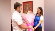 Sports News | Double Olympic Medallist Manu Bhaker Meets Rahul Gandhi