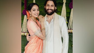 Entertainment News | Sobhita Dhulipala Drops Beautiful Pictures with Naga Chaitanya from Engagement Ceremony