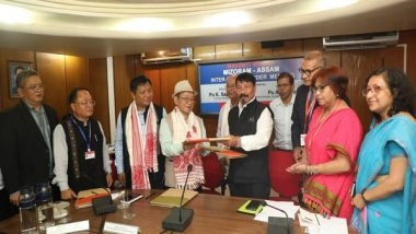 India News | Assam, Mizoram Agree to Maintain Peace and Harmony Along Inter-state Border