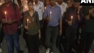 India News | Kolkata: Students Hold Candle March After Junior Doctor Found Dead on College Premises