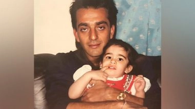 Entertainment News | Sanjay Dutt Drops Adorable Throwback Picture on Daughter Trishala's Birthday