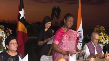 World News | India to Open Embassy in Timor-Leste: President Murmu
