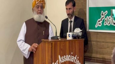 World News | Pakistan: Jamiat Ulema-e-Islam-Fazl Chief Says PM Sharif Failed to Revive Economy