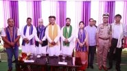 India News | Tripura CM Saha Praises Jishnu Dev Varma's Role in Development Following His Appointment as Telangana Guv