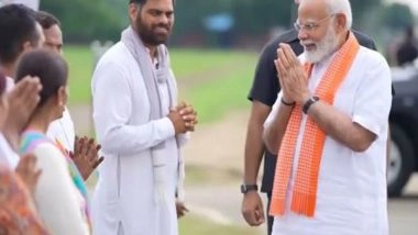 India News | Delhi: PM Modi Releases 109 Varieties of Seeds; Interacts with Farmers and Scientists at IARI