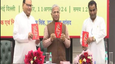 India News | Rajya Sabha Dy Chairman Harivansh Narayan Singh Attends Launch Ceremony of '75 Great Revolutionaries of India'