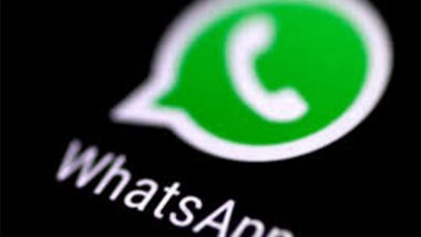 World News | Pak WhatsApp Users Complain About 'disruption in Services'; Unable to Download Media Files