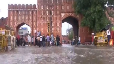 India News | Congress Postpones Tiranga Yatra in Jaipur Due to Heavy Rain, Waterlogging