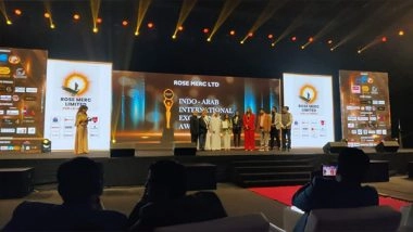 Business News | Rose Merc Ltd. Awarded as the Best Upcoming Sports Promotion and League Company of the Year at the Indo- Arab International Excellence Award, Dubai