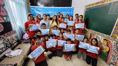 Business News | IYDF and Kanchan Kaya Mahila Sansthan Ignite Hope for Underprivileged School Children