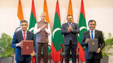 World News | India, Maldives Renew MoU to Train 1,000 Civil Service Officers