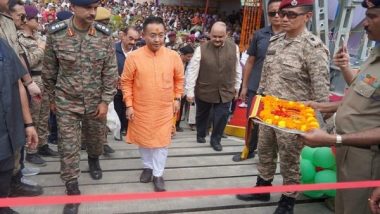 India News | CM Prem Singh Golay Inaugurates Indryani Bridge, Constructed in Record Time over Teesta River