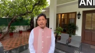 India News | Meghalaya CM Conrad Sangma Meets Amit Shah, Discusses Border Border Security