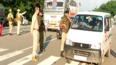 India News | J-K: Security Tightened on Jammu-Srinagar Highway Ahead of Independence Day