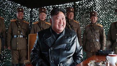 World News | N Korea's Kim Jong-un Seen with Shiny New Luxury Car, Defying Sanctions