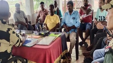 India News | BSF Engages Border Villages to Fortify Security Along India-Bangladesh Border