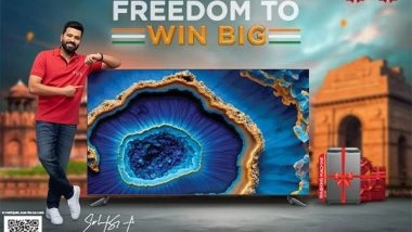 Business News | TCL India Announces 'Freedom to Win Big' Contest as Part of Its Independence Day Campaign; Offers Chance to Win Exciting Gifts, Cashback and More