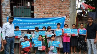Business News | IYDF and Sahas Profile Industry Join Hands to Bring Warmth to Children in Guwahati Orphanages