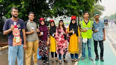 World News | Bangladesh: Students in Dhaka Take to Streets to Manage Traffic