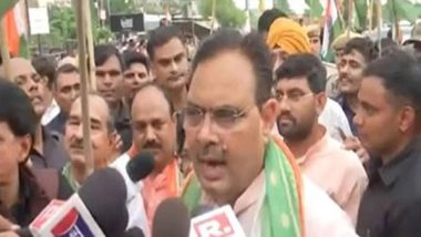 India News | CM Bhajan Lal Sharma Attends Tiranga Yatra in Jaipur