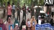 World News | Members of Minority Hindu Community Hold Protest Outside Dhaka's Jamuna Guest House; Prof Yunus Holds Meeting over Recent Violence