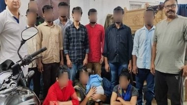 India News | In Tripura, BSF Apprehends 10 Bangladesh Nationals Using Fake Aadhaar Cards