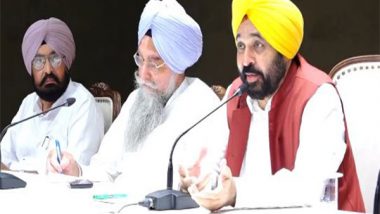 Punjab CM Bhagwant Mann Holds Meeting To Review Progress in Implementation of Schemes