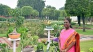 India News | President Droupadi Murmu Graces Opening of Amrit Udyan's Summer Annual Edition