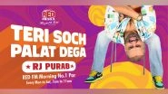 Business News | Red FM Announced RJ Purab as the New Voice of Delhi's Morning No. 1 Show