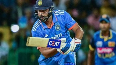 Sports News | Rohit Sharma Set to Take over from Babar Azam at Top in ODI Batter Rankings