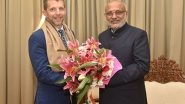 World News | US Consul General Meets Maharashtra Governor Radhakrishnan