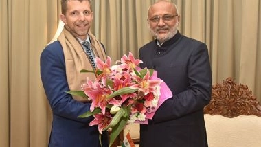 World News | US Consul General Meets Maharashtra Governor Radhakrishnan