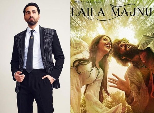 Entertainment News | 'Whatta a Beauty, Thank You for the Purity': Ayushmann Khurrana Praises Romantic Drama Film 'Laila Majnu'