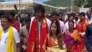 Entertainment News | Varun Tej, Lavanya Tripathi Seek Blessings at Tirumala Tirupati Temple