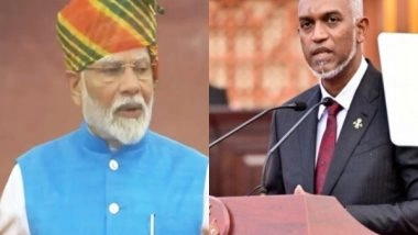 World News | Maldives President Extends Heartfelt Congratulations to India on Independence Day