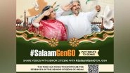 Business News | SilverStars Foundation and Josh Celebrate India's 78th Independence Day with #SalaamGen60 Campaign: A Tribute to the Nation's Senior Citizens