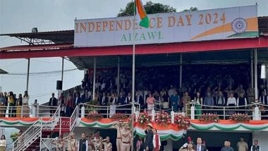 India News | Mizoram CM Lalduhoma Hoists National Flag on 78th Independence Day in Aizawl