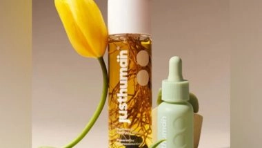 Business News | Justhuman's Hair Revival: A Monsoon Hair Care Kit Uses the Power of Neurocosmetics to Fight Hair Damage