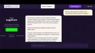 Business News | LegalCare Launches Groundbreaking Criminal Law Chatbot, Lea, to Empower All Indians