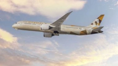 World News | Etihad Airways Record 10.4 Million Passengers Jan-Jul 2024