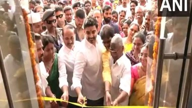 India News | Andhra Minister Nara Lokesh Inaugurates 'Anna Canteen' in Guntur's Mangalagiri