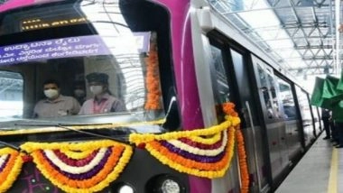 India News | Cabinet Approves Two Corridors of Bangalore Metro Rail Project Phase-3 Project for 44.65 Km with 31 Stations