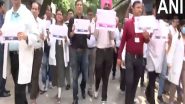 India News | Kolkata Rape-murder Incident: Doctors at AIIMS Delhi Hold Protest March