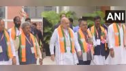 India News | BJP National Office-bearers' Meeting Underway; Home Minister Amit Shah and Party President Nadda Present