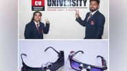 Business News | Electrical Engineering Students Innovate Smart Glasses for Visually Impaired to Ensure Obstacle Detection for Safe Movement at Public Places