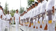 India News | Navy Chief Admiral Dinesh Tripathi Visits Naval Base INS Shivaji in Lonavala