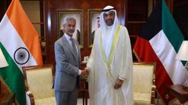 World News | EAM Jaishankar Meets His Kuwaiti Counterpart, Discusses Ties Between Both Nations